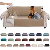 cheap Sofa Cover-100% Waterproof Couch Covers Sofa Covers for Dogs Couch Protector Triple Non-Slip Sofa Slipcover for 3 Cushion Couch Furniture Protector for Pets, Kids,Dog