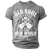  Herr Rolig Slang T-shirt Kortärmad T-shirt 3D-tryck Rund hals Skjorta Mode Dagligen Dagligen Gata Svart Rubinrött Sommar Vår Kläder S M L XL XXL XXXL