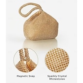 baratos Acessórios e mais-Loucos anos 20 Anos 20 Embreagem Noturna Bolsas Carteira O Grande Gatsby Menina melindrosa Fantasia Mulheres Carnaval Mascarilha Coquetel Festa Temática Retro Adulto Bolsa