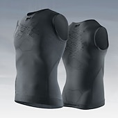 voordelige Heren Shorts, Panty's &amp; Broeken-Voor heren Wielrenvest Effen kleur Mouwloos Fietsen Ves / Mouwloos met 3 achterzakken Sneldrogend Zacht Comfortabel Vochtregelerend Sport Zwart Wit Grijs Kleding