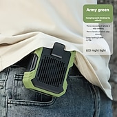 levne Páskové ventilátory-Přenosný ventilátor na opasek, ventilátor na opasek pro muže a ženy, osobní ventilátor na nošení v košili, dobíjecí USB handsfree mini ventilátor pro venkovní práci, stavebnictví, kempování,