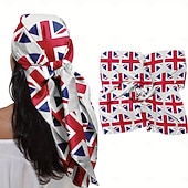 billiga 250:e årsjubileum-USA:s 250-årsjubileum, USA Kanada, världsfotbollsflagga, tryckt bandana för män och kvinnor, fyrkantig huvudduk, pannband, huvudband, utomhustillbehör för jublande fans