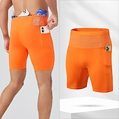 abordables Shorts de course-Homme Shorts de course Pantalons de course Short d'athlétisme Shorts de gym Cordon de serrage Avec Poches Shorts Quotidien Extérieur Sport Été Printemps Séchage Rapide Léger Évacuation de l'Humidité