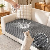 رخيصةأون غطاء أريكة-غطاء أريكة مقاوم للماء بنسبة 100%، أغطية أريكة قابلة للغسل ومناسبة للكلاب، أغطية أريكة زاوية مانعة للانزلاق مناسبة للحيوانات الأليفة، أغطية حماية للأريكة، غطاء سرير للكلاب