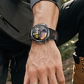 economico Smartwatch-Smartwatch GPS robusto da uomo, orologio sportivo per attività all'aperto con 6 sistemi di posizionamento satellitare, tracciamento del percorso per alpinismo ed escursionismo, monitoraggio della
