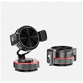 cheap Phone Holder-Nano Suction Car Phone Mount, Super Stable Dashboard Cell Phone Holder for Car, 360° Rotation Foldable Portable Phone Stand Anti-Shake Compatible with iPhone 17 16 15 14 Pro Max, Samsung Galaxy S26