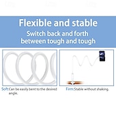economico Supporti per telefono-Confezione da 3 supporti flessibili a collo d'oca per cellulare da letto - Supporto per cellulare con braccio lungo girevole a 360°, supporto a clip per testiera, scrivania, cucina, supporto per