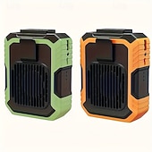 levne Páskové ventilátory-Přenosný ventilátor na opasek, ventilátor na opasek pro muže a ženy, osobní ventilátor na nošení v košili, dobíjecí USB handsfree mini ventilátor pro venkovní práci, stavebnictví, kempování,