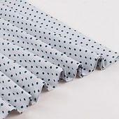 baratos Vestidos-Anos 50 Rockabilly Meio-dia Vestidos Mangas curtas Laço Poá Decote Quadrado Fantasia Mulheres Casual Dia a Dia Festa de Chá Adulto Vestido Primavera Verão