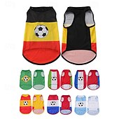 voordelige Vakantie-Voetbalkleding voor honden, machinewasbaar.