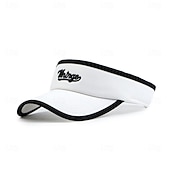 お買い得  キャップ＆ハット＆バイザー-ベースボール・キャップ サンハット テニスキャップ 男女兼用(儿童不要选这个) キャップ ランニングキャップ パッチワーク 日焼け防止 吸汗性 高通気性 のために テニス 野球 ピクルスボール 夏 春 ブラック ホワイト ピンク