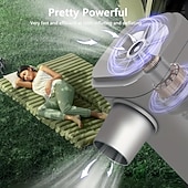 economico Compressore-Pompa ad aria elettrica da campeggio per esterni, pompa di gonfiaggio/sgonfiaggio portatile, adatta per sacchi sottovuoto, cuscini sottovuoto, divani gonfiabili, materassi ad aria, barche, salvagenti,