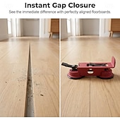 cheap Clamps-Floor Suction Cup Tool, Adjustable Height Floor Gap Fixer Tool, Carbon Steel Floor Suction Cup Tool With Rubber Pad, Heavy-Duty Laminate Flooring Tools For Wood And Vinyl Planks For Home DIY