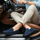 halpa Rennot loaferit-miesten mokkanahkaiset penny loafers-kengät kevään ja kesän käyttöön