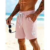 economico Pantaloncini casual-Per uomo Shorts sportivi Shorts Pantaloncini Estivi Shorts da Spiaggia Pantaloncini casual Tasca Elastico in vita Semplice Comodità Traspirante Lunghezza al ginocchio All'aperto Spiaggia Vacanza