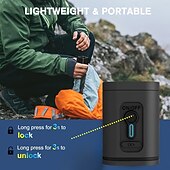 economico Compressore-Pompa ad aria elettrica da campeggio per esterni, pompa di gonfiaggio/sgonfiaggio portatile, adatta per sacchi sottovuoto, cuscini sottovuoto, divani gonfiabili, materassi ad aria, barche, salvagenti,