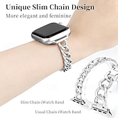 billige Apple Watch Bands-Modern Buckle Compatible with Apple Watch band 38mm 40mm 41mm 42mm 44mm 45mm 46mm 49mm Metal Clasp Adjustable Alloy Strap Replacement Wristband for iwatch Ultra 3 2 Series 11 10 9 8 7 SE 6 5 4 3 2 1