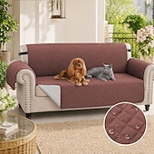 cheap Sofa Cover-100% Waterproof Couch Covers Sofa Covers for Dogs Couch Protector Triple Non-Slip Sofa Slipcover for 3 Cushion Couch Furniture Protector for Pets, Kids,Dog