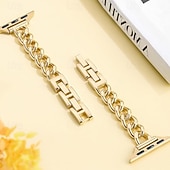 billige Apple Watch Bands-Modern Buckle Compatible with Apple Watch band 38mm 40mm 41mm 42mm 44mm 45mm 46mm 49mm Metal Clasp Adjustable Alloy Strap Replacement Wristband for iwatch Ultra 3 2 Series 11 10 9 8 7 SE 6 5 4 3 2 1