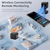 رخيصةأون كاميرات شبكات IP الداخلية-كاميرا صغيرة مخفية تعمل بتقنية الواي فاي اللاسلكية، كاميرا أمان صغيرة محمولة بدقة 1080 بكسل مع خاصية كشف الحركة &amp;كاميرا تجسس صغيرة من سلسلة W مزودة برؤية ليلية وذكاء، موديل 11، للمراقبة