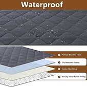 cheap Sofa Cover-100% Waterproof Couch Covers Sofa Covers for Dogs Couch Protector Triple Non-Slip Sofa Slipcover for 3 Cushion Couch Furniture Protector for Pets, Kids,Dog