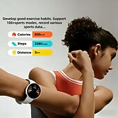 olcso Okosórák-okosóra nőknek, elegáns, kerek számlapú okosóra fitneszkövetővel, alvásfigyelővel, lépésszámlálóval, IP68 vízállósággal, barkács óralap, Android, iOS, iPhone, Samsung kompatibilis