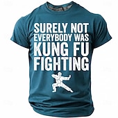  Herre Morsom T skjorte Kortermet T skjorte 3D-utskrift Crew-hals Skjorte Mote Designer Enkel Avslappet Daglig Fest Rød Sommer Vår Klær S M L XL XXL XXXL