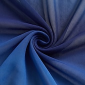 economico Abiti da Pattinaggio Artistico-Vestito da pattinaggio artistico Per donna Da ragazza Pattinaggio sul ghiaccio Vestiti Blu scuro Foro per pollice tintura sfumata Retato Elastene Elasticizzato Addestramento Da allenamento