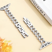 billige Apple Watch Bands-Modern Buckle Compatible with Apple Watch band 38mm 40mm 41mm 42mm 44mm 45mm 46mm 49mm Metal Clasp Adjustable Alloy Strap Replacement Wristband for iwatch Ultra 3 2 Series 11 10 9 8 7 SE 6 5 4 3 2 1
