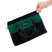 cheap Hand Tools-13 Inch Tool Bag Electrician Multifunctional Strong Durable Oxford Thickened Woodworking Storage Portable Handheld Bag