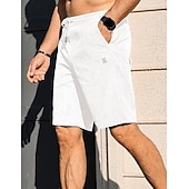 economico Pantaloncini casual-Per uomo Shorts Shorts da Spiaggia Pantaloncini casual Pantaloncini di velluto a coste Tasca Elastico in vita Semplice Comodità Traspirante Lunghezza al ginocchio All'aperto Spiaggia Vacanza Vacanza