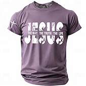  Per uomo Fede Maglietta Manica Corta maglietta Stampa 3D Girocollo Camicia Moda Designer Semplice Casuale Quotidiano Feste Rosso Estate Primavera Abbigliamento S M L XL XXL XXXL