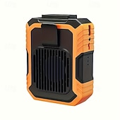 levne Páskové ventilátory-Přenosný ventilátor na opasek, ventilátor na opasek pro muže a ženy, osobní ventilátor na nošení v košili, dobíjecí USB handsfree mini ventilátor pro venkovní práci, stavebnictví, kempování,