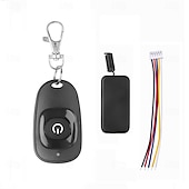 abordables Interrupteurs connectés-Interrupteur de télécommande sans fil 433 MHz, récepteur relais RF universel avec télécommande d'alimentation à bouton unique, contrôleur marche/arrêt sans fil pour ordinateur, lumières LED, portail,