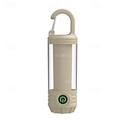 baratos Luzes e lanternas de acampamento-Lanterna de acampamento LED recarregável, lanterna LED 3 em 1 com 1000 lúmens, à prova d'água. &amp;portátil, sos &amp;3 modos de iluminação para emergências, atividades ao ar livre e caminhadas.