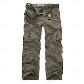 Χαμηλού Κόστους Στρατιωτικά παντελόνια-Ανδρικά Παντελόνια με τσέπες Παντελόνια Παντελόνι τακτικής Παντελόνι εργασίας Pantaloni de Drumeție Πολλαπλή τσέπη Τσέπη με πτερύγιο καμουφλάζ Σκέτο Άνεση Φοριέται Causal Καθημερινά ΕΞΩΤΕΡΙΚΟΥ ΧΩΡΟΥ