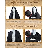 ieftine îmbrăcăminte-Medieval Renascentist Pantaloni Curea în Talie Cămașă Mâneci Lungi Pirat Viching Ranger Cu Șiret În V Costume de fancy Bărbați Pirat Mascaradă Petrecere Târgul Renașterii LARP Adulți Costum