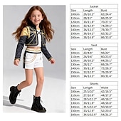  Ispirato agli idoli coreani Stella pop Abiti Film Moda Costume Cosplay Idolo virtuale for Ragazze Bambini Halloween Carnevale Feste Scuola