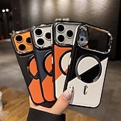 levne Pouzdra pro iPhone-telefon Carcasă Pro iPhone 17 Pro Max 16 15 14 Pro Max 13 Pro Max Zadní kryt Magnetické Nárazuvzdorné PU kůže