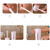 cheap Home Supplies-100Pcs Humidifier Stick Filter Refill - Mini Air Diffuser Pure Wicks Refill Cotton Filter Sticks Replacement Wicks for Small Portable Humidifier Diffuser in Office Bedroom Home