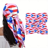 billiga 250:e årsjubileum-USA:s 250-årsjubileum, USA Kanada, världsfotbollsflagga, tryckt bandana för män och kvinnor, fyrkantig huvudduk, pannband, huvudband, utomhustillbehör för jublande fans