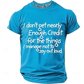 abordables T-shirts d'Humour Sarcastique-Je ne reçois pas assez de reconnaissance pour tout ce que j'arrive à ne pas dire à voix haute. T-shirt humoristique et sarcastique pour homme, col rond, manches courtes, style décontracté, cadeau,