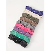 economico magliette di base-SoftFade™ Camicia Uomo 100% Cotone Camicia Acid Wash Manica Corta Collo a Giro Estate Piana Vintage Casual Abbigliamento Tinto Sbiadito Casual Streetwear Rosa Viola Caffè Top Tee per Uomo