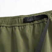 economico Pantaloni cargo-Per uomo Pantaloni Cargo Pantaloni casual Pantaloni da paracadute Pantaloni ad asciugatura rapida Coulisse Tasca Semplice Comodità Traspirante Lunghezza intera Quotidiano Casa All'aperto Vacanza