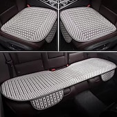 economico Coprisedili per auto-Set di 3 cuscini estivi per sedili auto, traspiranti e rinfrescanti, ideali per le giornate calde, protezioni universali antiscivolo per sedili anteriori e posteriori di auto, SUV e camion,