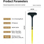 cheap Home Supplies-2 Pcs 2-in-1 Window Screen Cleaning Brush Value Set Multifunctional Screen Brush,Mesh Screen Cleaner Mesh Cleaner Brush,Wet and Dry Glass Cleaning Brush