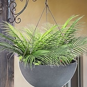 ieftine Plante artificiale și verdeață-2/4 buc frunze de palmier artificiale cu ferigă de fier mare cu 9 capete, plante tropicale simulate realiste din junglă pentru decorarea pereților, frunziș artificial de frunze de palmier pentru casă,