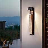 abordables appliques murales extérieures-Intérieur LED Appliques Murales Extérieures Appliques Murales Intérieures Extérieur Métal Pierre Applique murale IP44 110-120V 220-240V