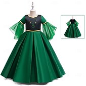 ieftine Costume pentru fete-Monstrul Verde Prințesă Rochii Costum Cosplay Ținute Film Modă for Fete Pentru copii Mascaradă Zilnic Petrecere Comic Con