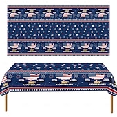  Set di stoviglie usa e getta per la festa del 250° anniversario degli Stati Uniti - rosso, bianco &piatti, tazze e tovaglioli blu &Tovaglia, celebrazione patriottica del giorno dell'indipendenza